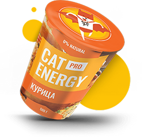 Банка Cat Energy Pro 'Курица'